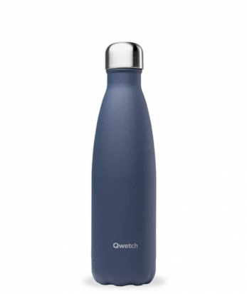 Bouteille Isotherme - 500ml - Granite Bleu - Qwetch