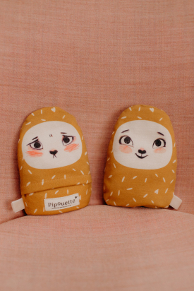 La bouillette bouillotte Moutarde lait Pipouette