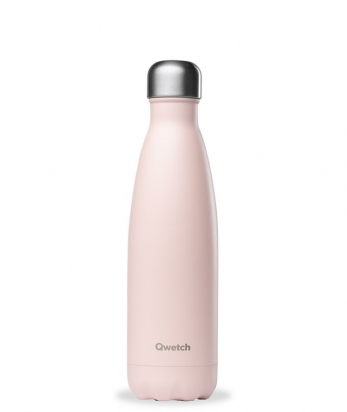 Bouteille Isotherme - 500ml - Pastel rose - Qwetch