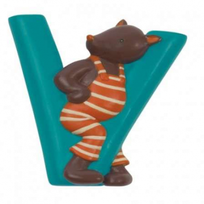 Lettre résine V - Moulin Roty