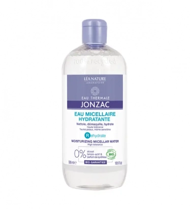 Rehydrate - eau micellaire hydratante bio 500 ml Jonzac