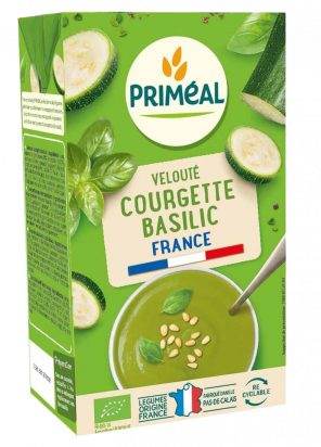 Velouté de courgette & basilic bio 1 L PRIMEAL