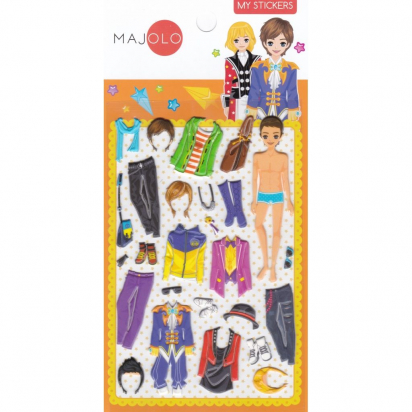 Stickers - boyfriend orange - Majolo