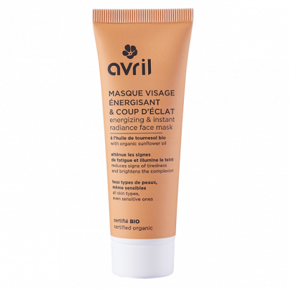 Masque visage énergisant BIO 50 ml Avril