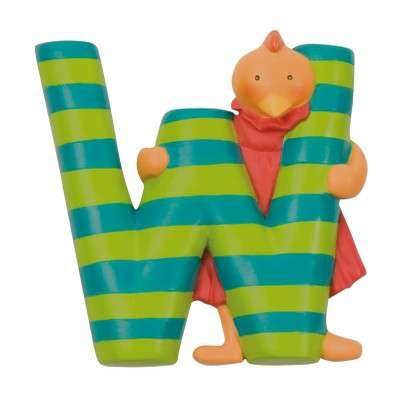 Lettre résine W - Moulin Roty