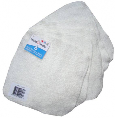 Lingettes lavables en bambou lot de 6 Applecheeks