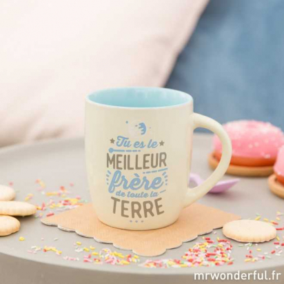 Mug - Tasse - Tu es le meilleur frère de toute la Terre FR - Mr wonderful