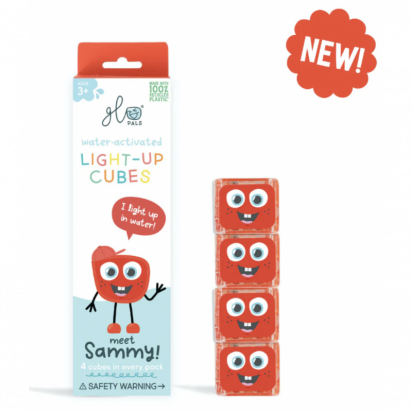 Glo Pal cube Sammy pour le bain Jouet Sensoriel