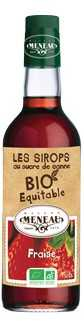 Sirop de Fraise BIO Équitable 50cl Meneau