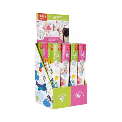 Rouleau de dessins à colorier Apli