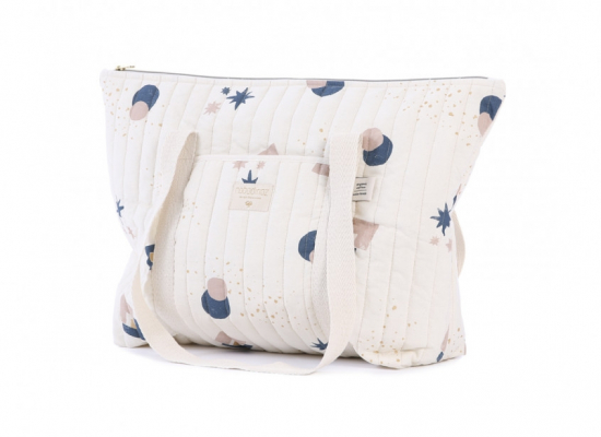Sac de maternité sac à langer - night blue eclipse/ natural - Nobodinoz