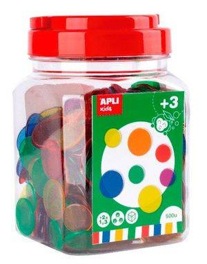 Jetons de tri transparent Apli