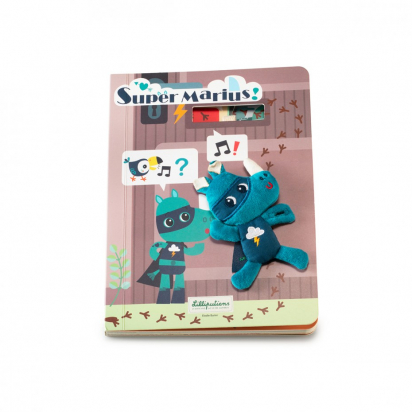 Livre labyrinthe Super Marius - Mon premier livre parcours Lilliputiens