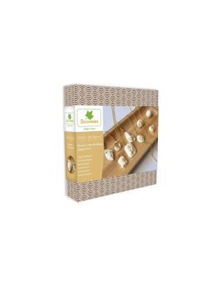 Atelier de bijoux ciment et feuilles d'or - Sycomore