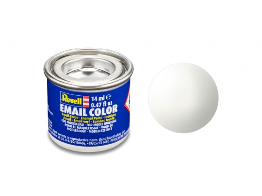 Peinture brillant color email BLANC 14 ml Revell