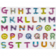 Stickers - Lettres majuscules arrondies multicolores - Majolo