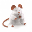 Marionnette Souris blanche  Folkmanis