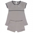 Robe avec short en coton Fiji - Soft grey - Koeka