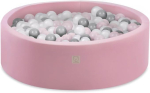 Piscine à balles rose 90X30 150 balles Misioo