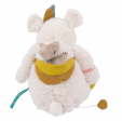 Peluche musicale Ours blanc Pom - Le voyage d'Olga - Moulin Roty