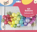 C&L Kit 50 ballons - arc-en-ciel