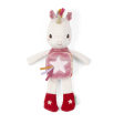 Peluche phosphorescente et livre en tissu Lena la licorne Lilliputiens