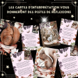 20 cartes Oracle des Animaux Lunaires Les Moonettes