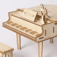 Puzzle 3D en bois, instrument de musique, piano, Robotime, TG402, 12,5x11x13,2xcm