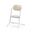 Chaise haute en bois et blanc Sand White white - Lemo - Cybex
