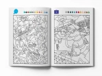 Mes 300 coloriages au numéro - Avec 1 crayon multi-mines offert