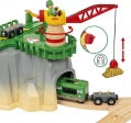 Circuit de train BRIO – Montagnes et Chargement – Coffret 49 pièces compatible BRIO World