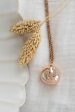 Collier Bola de grossesse Eva Pieds Rose Gold Proud Mama