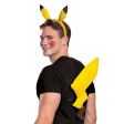 Ptit Clown kit déguisement pikachu adulte  carnaval halloween