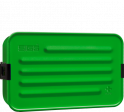 Boîte repas alu L vert avec insert silicone - Sigg