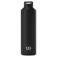 Bouteille Isotherme 0.5L - Steel Noir Onyx - Monbento