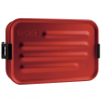 Boîte repas alu S rouge avec insert silicone - Sigg