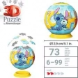 Puzzle 3D Ball - Stitch calin Ravensburger