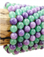 Bracelet Aventurine et Lépidolite perles