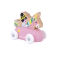 Voiture princesse en bois Royaume enchanté Cross Roads – Dès 12 mois – Janod