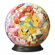Puzzle 3D Ball - Pokemon multi personnages Ravensburger