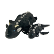 Peluche NEMU Dragon Noir 20 cm (porte-clés peluche taille S) ultra douce apaisante – Yoru