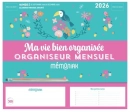 Ma vie bien organisée - Organiseur mensuel 2025-2026 Mémoniak Editions 365, Nesk