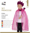 Ptit Clown déguisement kit princesse rose enfant carnaval halloween