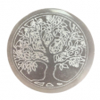 Petite Plaque de Recharge sélénite Arbre de vie 8cm