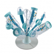 Egoutte-biberon Flower pliable Bleu Beaba