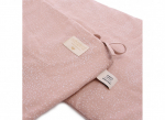 Tour de lit en coton BIO - White bubble/Misty pink - Nobodinoz