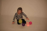 Lot de 4 MAXI balles  lumineuses sensorielles - TicKit