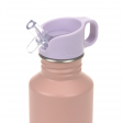 Gourde  inox  Sunny Explorer rose lilas 500 ml Lassig