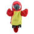 Marionnette Perroquet Ara Rouge 27 cm ECO PUPPET BUDDIES