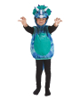 Ptit Clown déguisement tricératops enfant 5-6 ans carnaval halloween